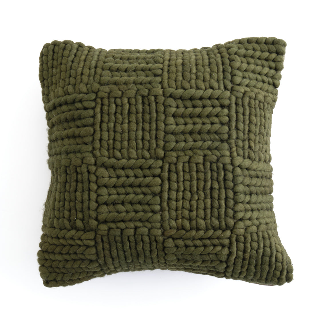 Nottins Cushion Dark Green