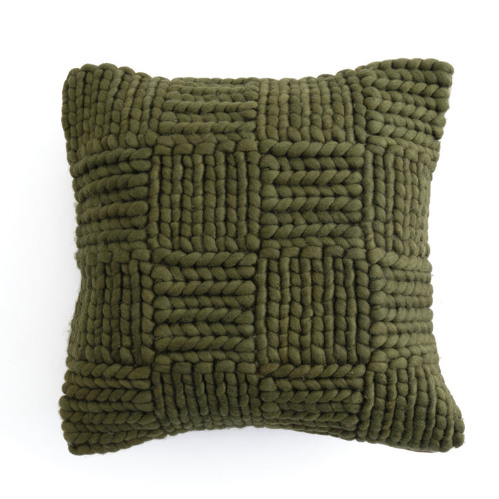 Nottins Cushion Dark Green