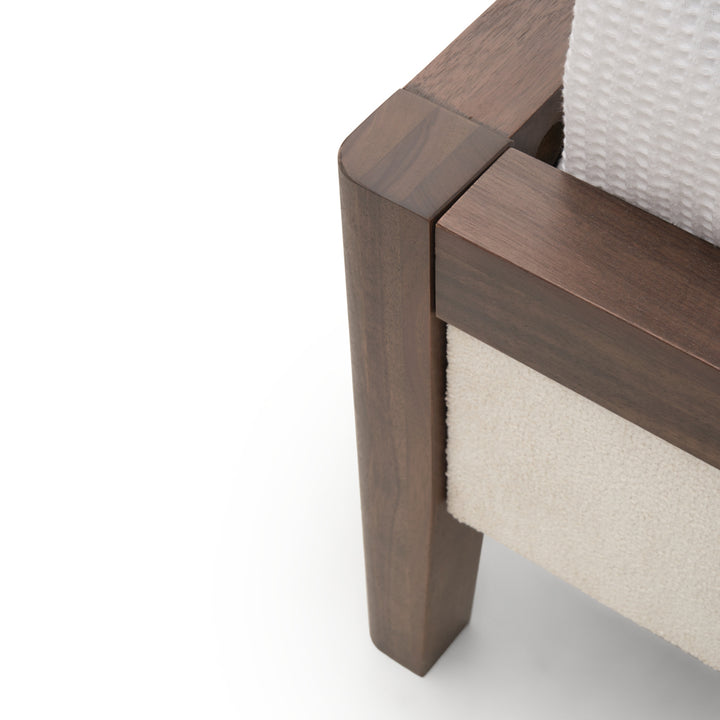 Nathaniel Queen Bed Dark Brown