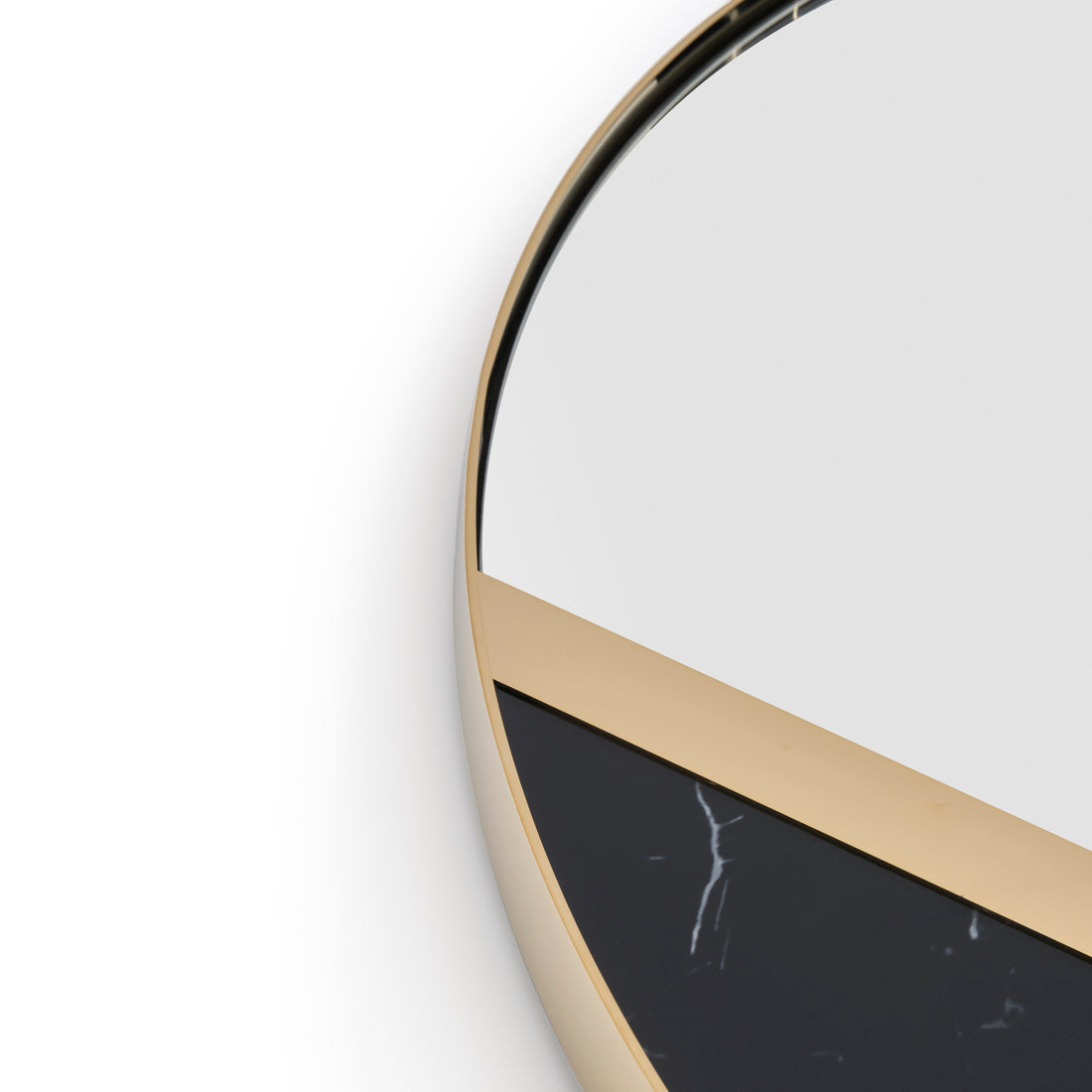 Warli Wall Mirror Black