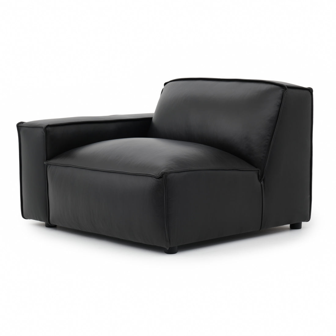 Nook Modular Left Chair Black