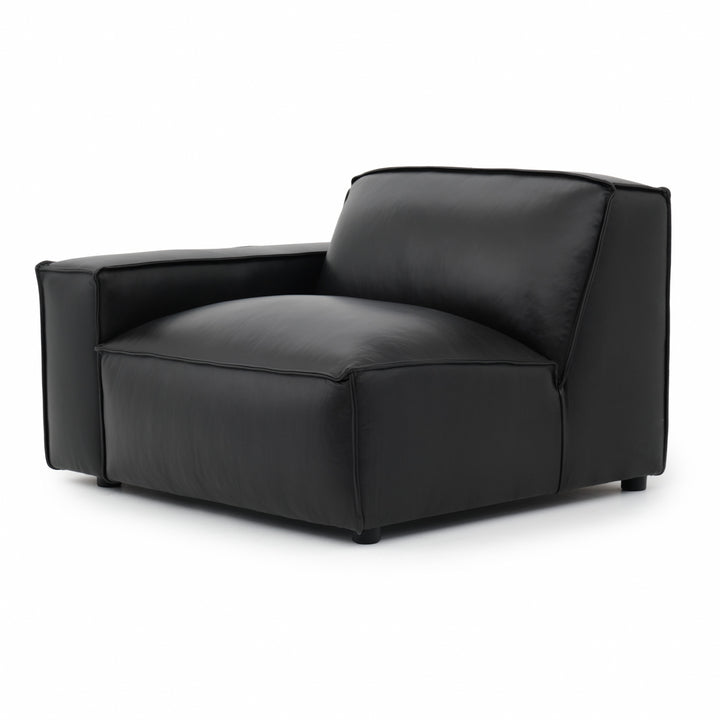 Nook Modular Left Chair Black