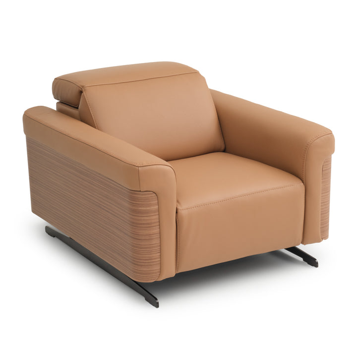 Walida Reclining Accent Chair Cognac