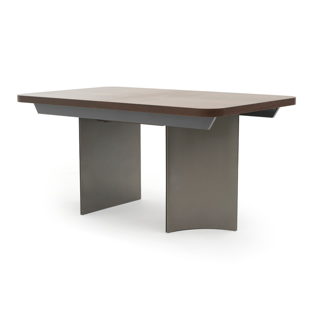 Wadena Extendable Dining Table Dark Brown