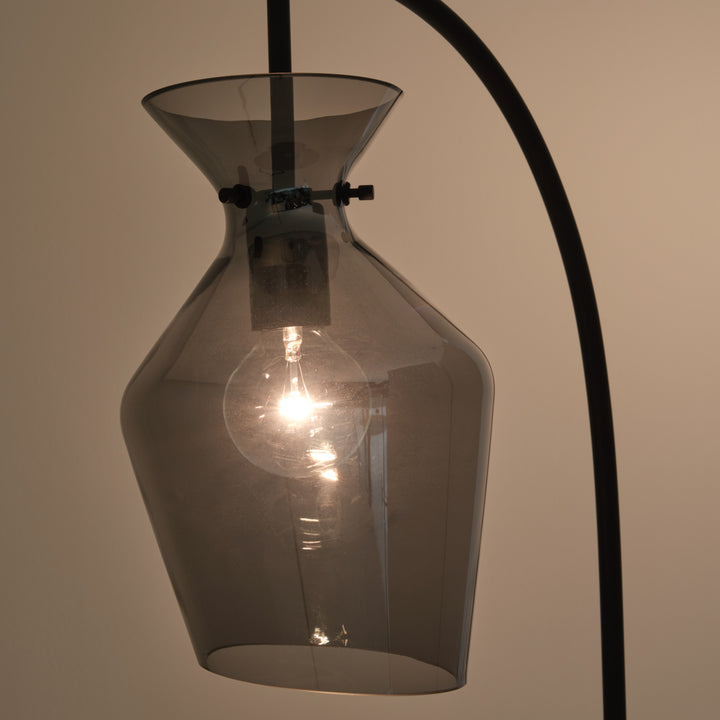Waltera Floor Lamp Dark Grey