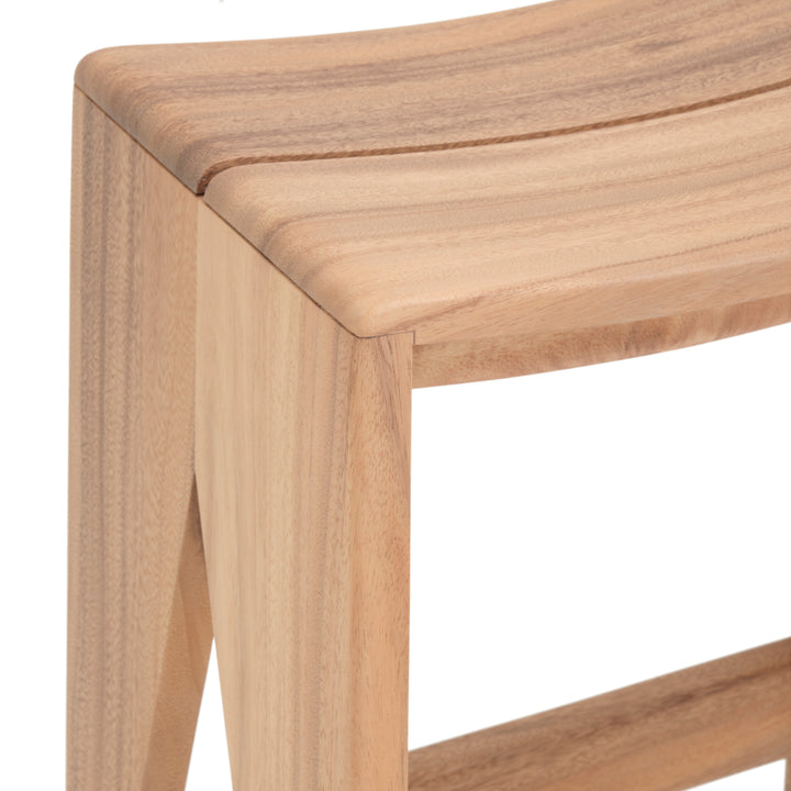 Siya Counter Stool Light Brown