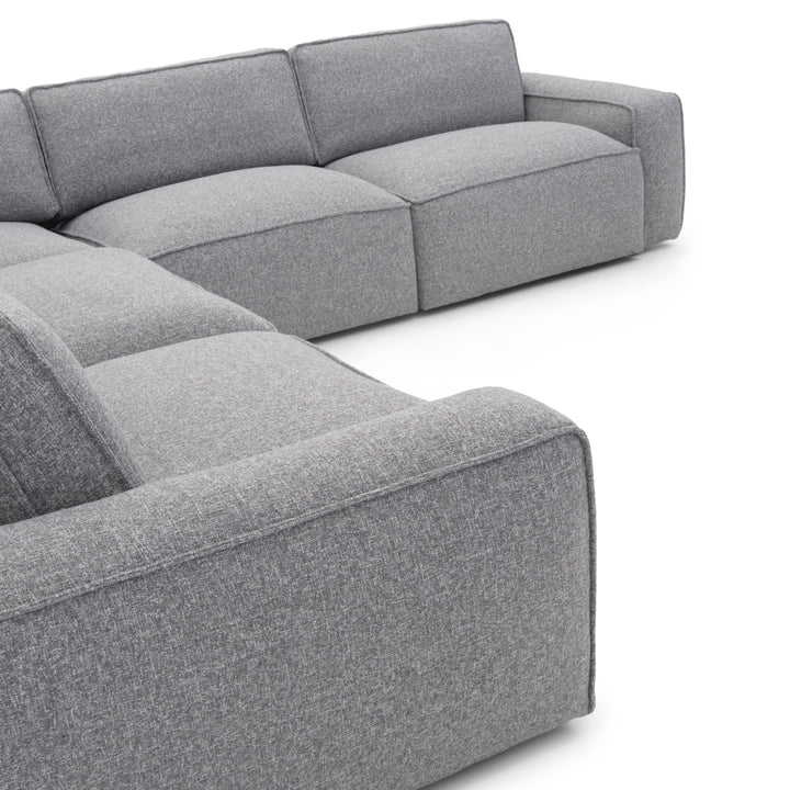 Nash Fabric Modular Set Dark Grey