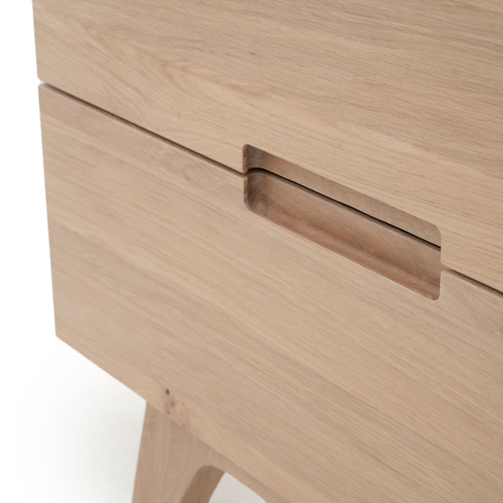Elaina Nightstand Light Brown