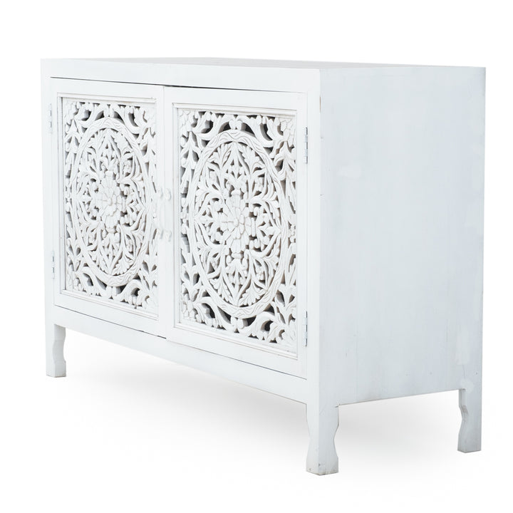 Indira Armoire White