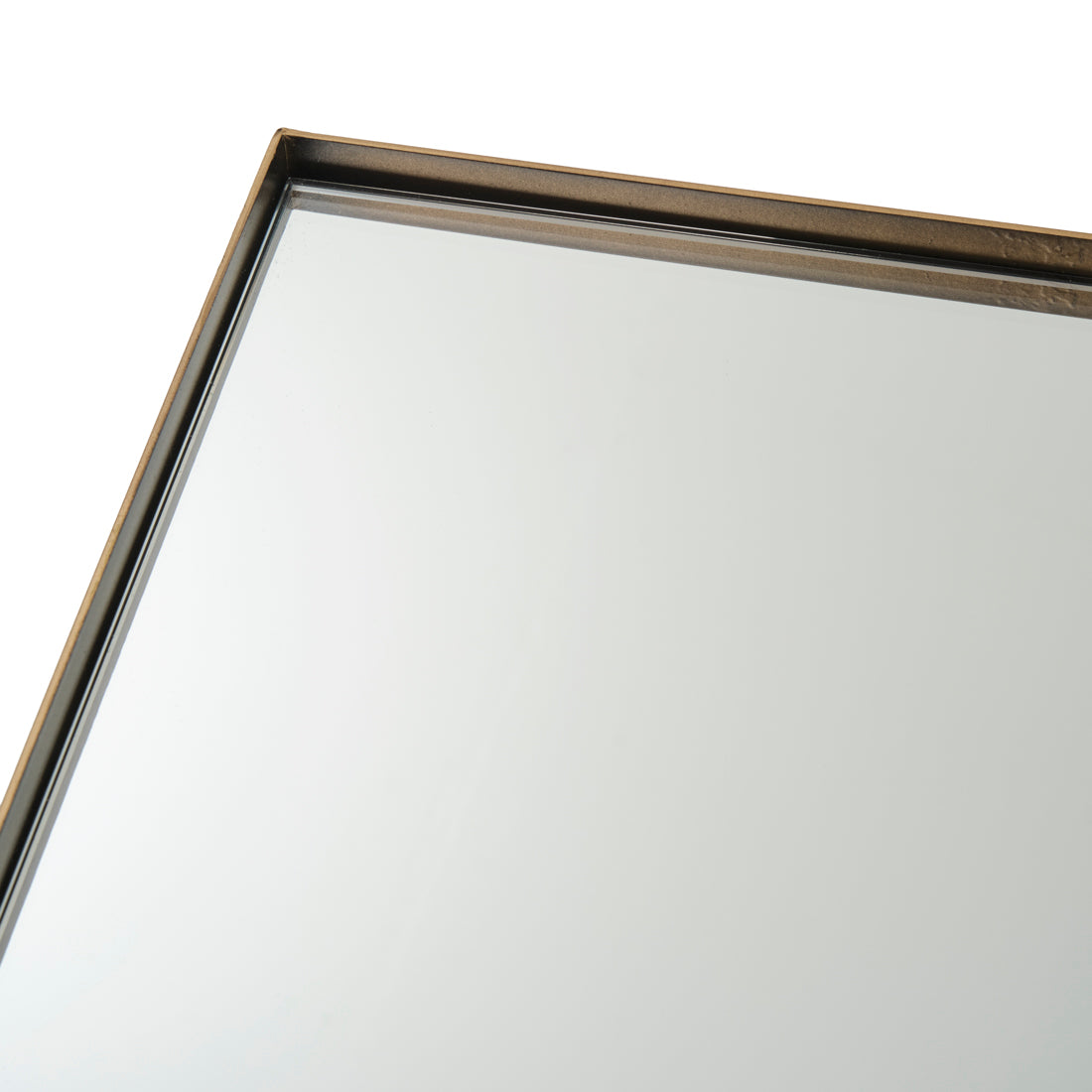 Wanover Wall Mirror Dark Brown