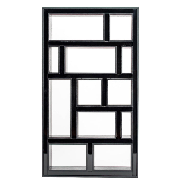 Stealth Wood Bookcase Black