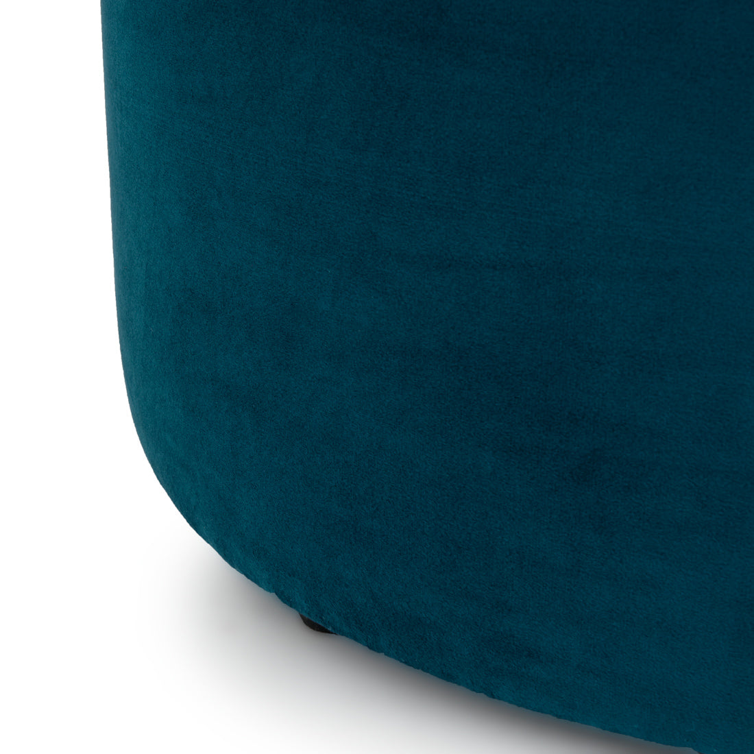Wyle Fabric Ottoman Teal