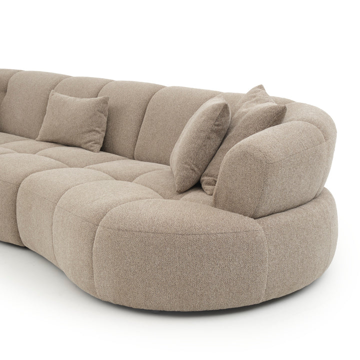 Edwina Fabric Modular Set Taupe