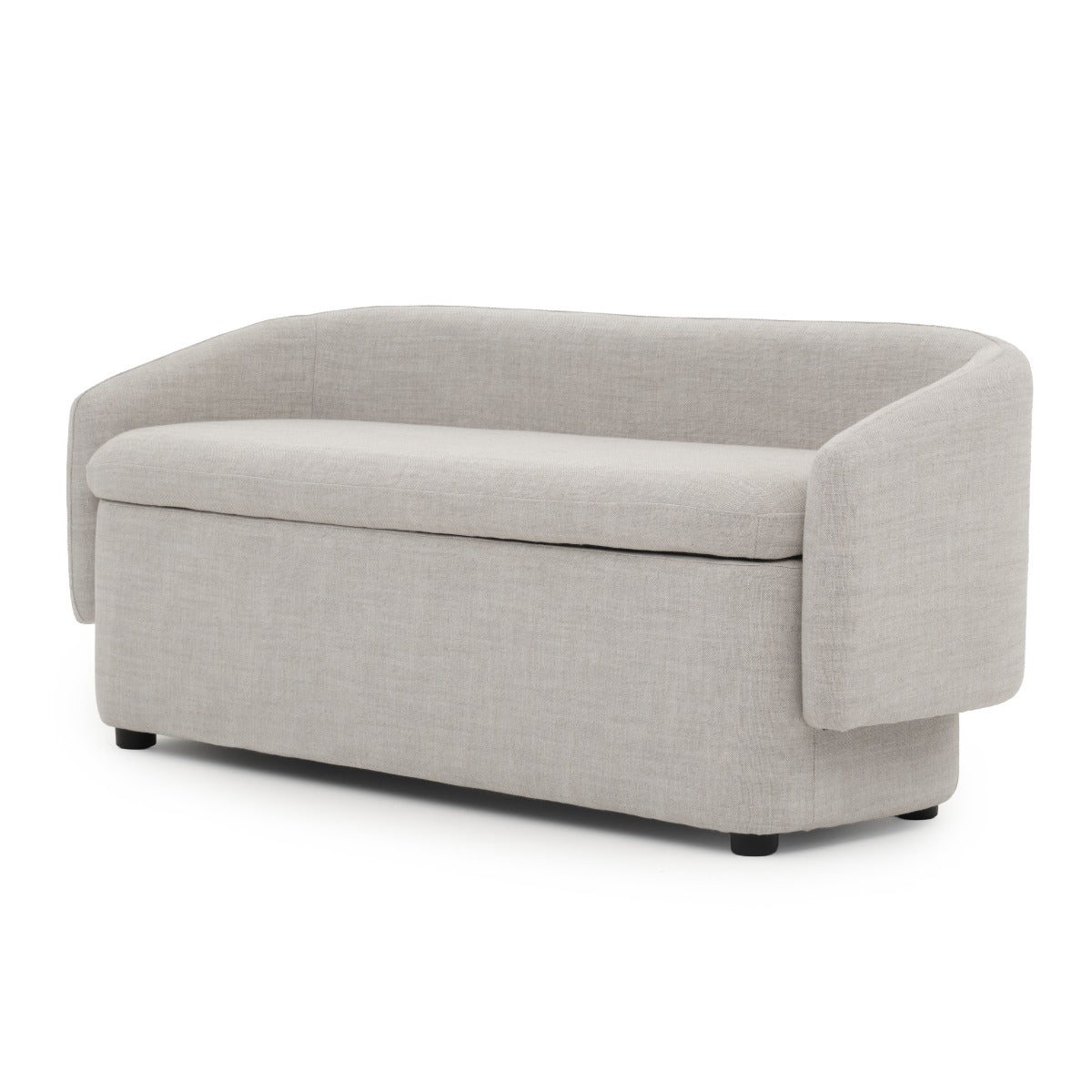 Nadima Bench with Storage Beige