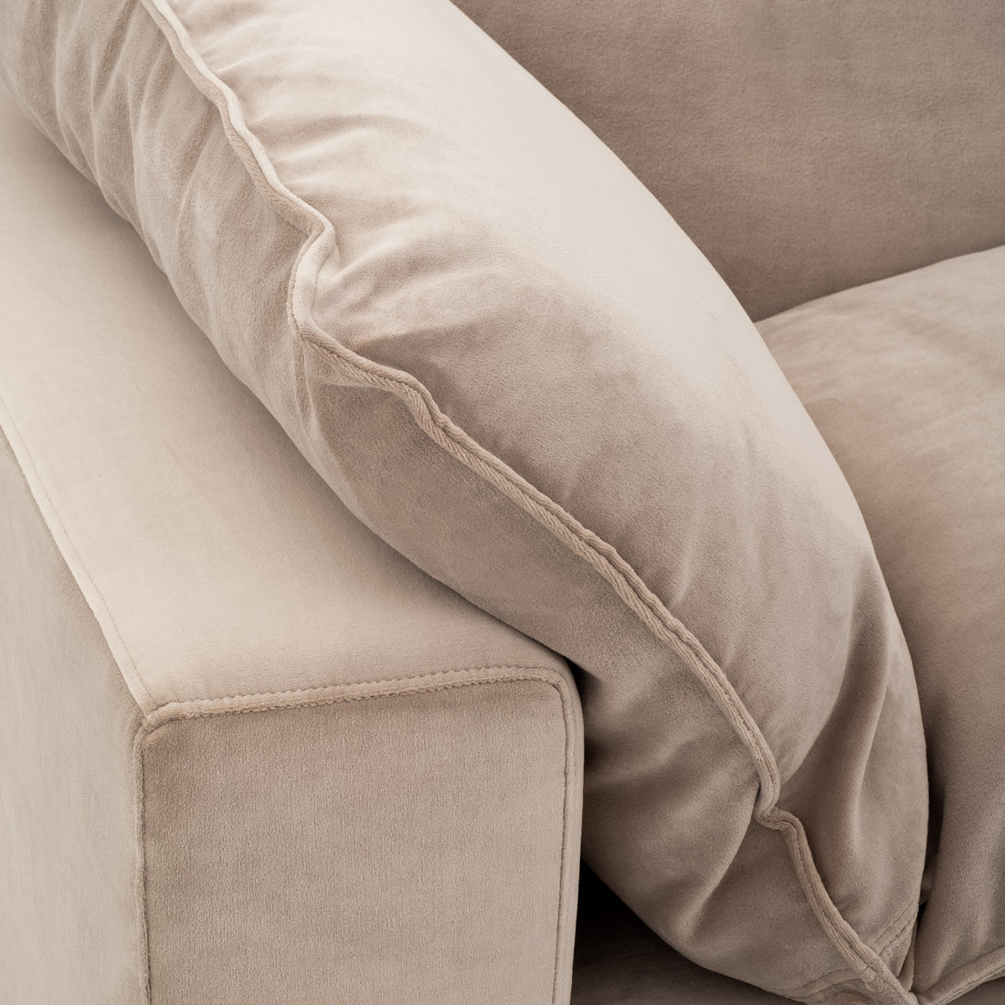 Nuage Fabric Modular Sofa Beige