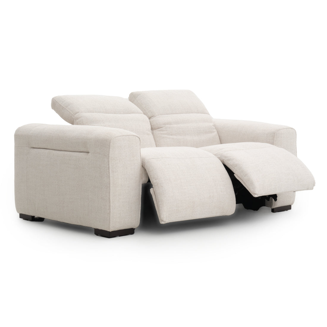 Niguel Fabric Reclining Loveseat Beige