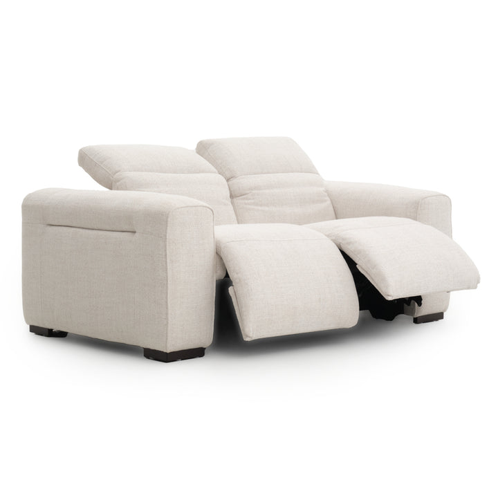 Niguel Fabric Reclining Loveseat Beige