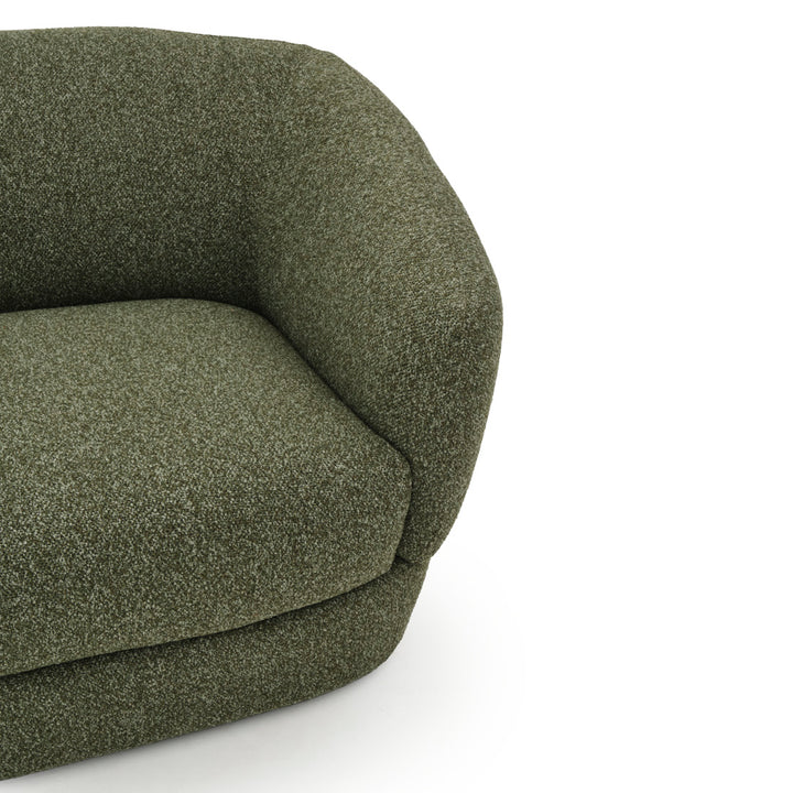 Nesla Fabric Sofa Dark Green