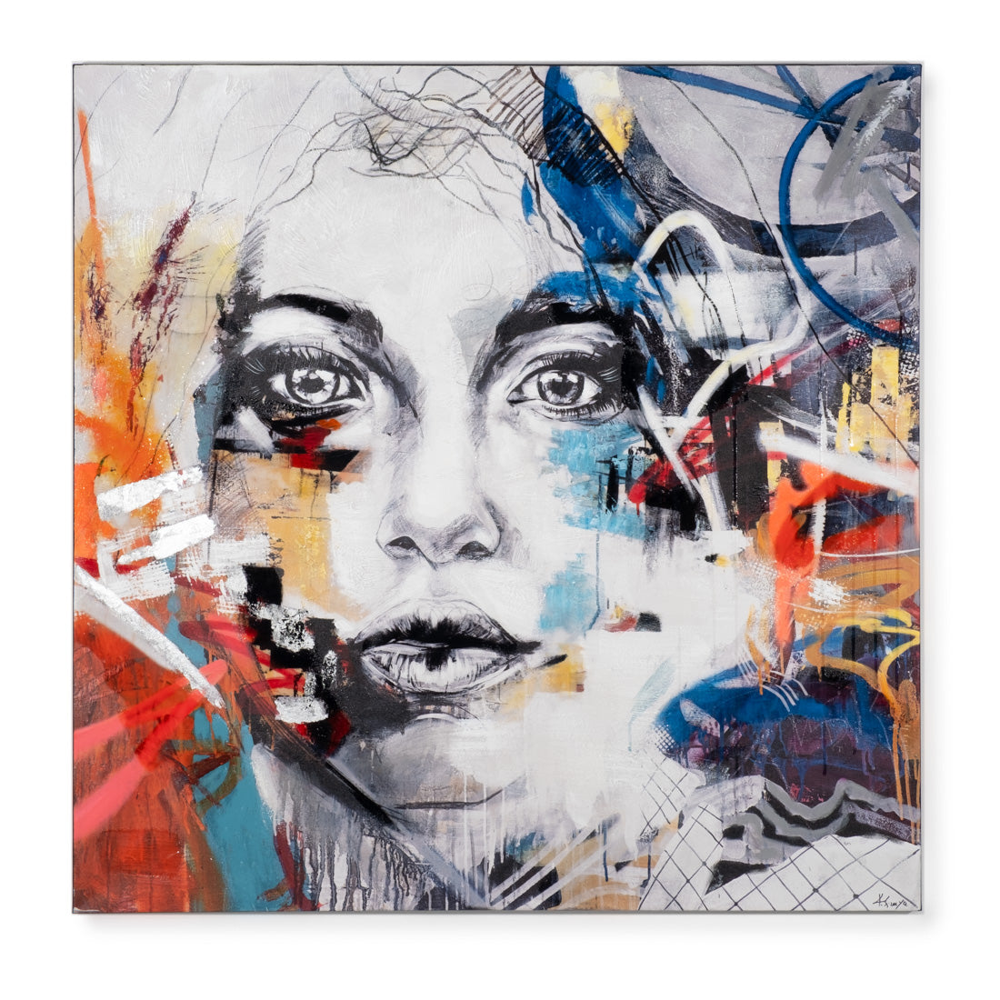 Eloi Painting on Canvas Multicolour