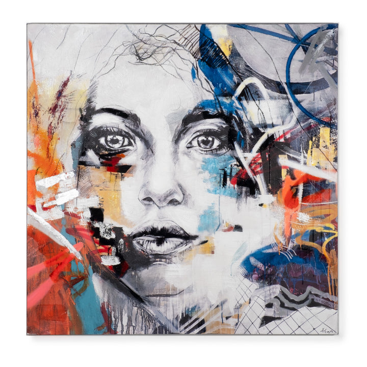 Eloi Painting on Canvas Multicolour