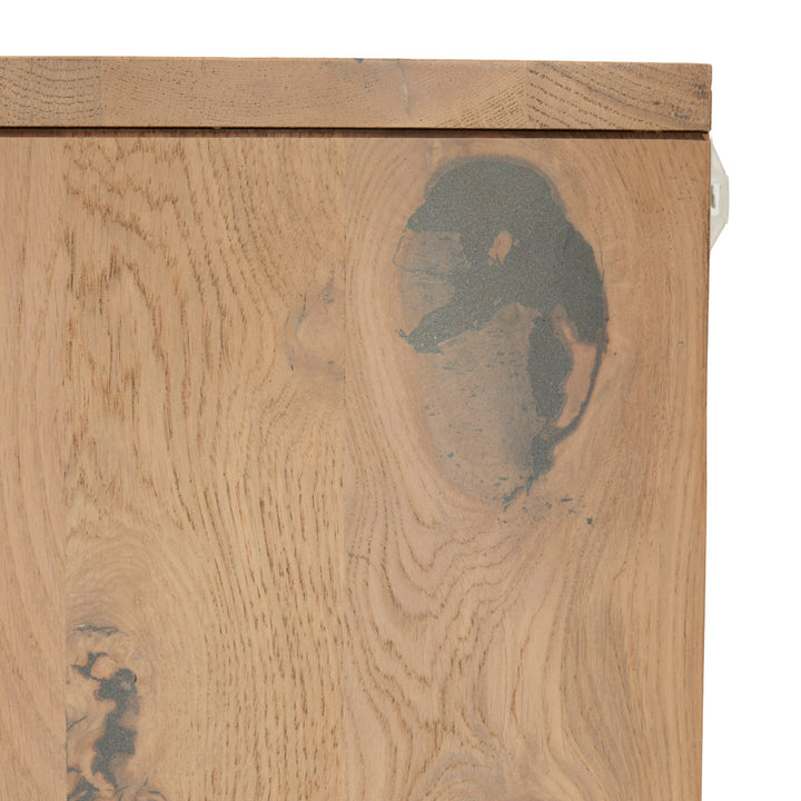Noemi 5-Drawer Chest Light Brown