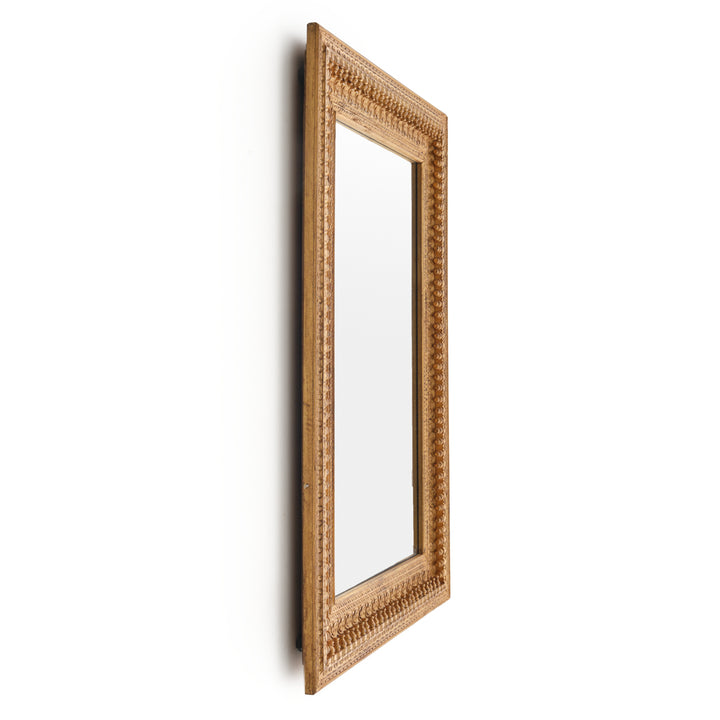 Indira Floor Mirror Light Brown