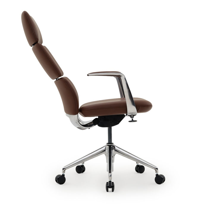 Euca Office Chair Dark Brown
