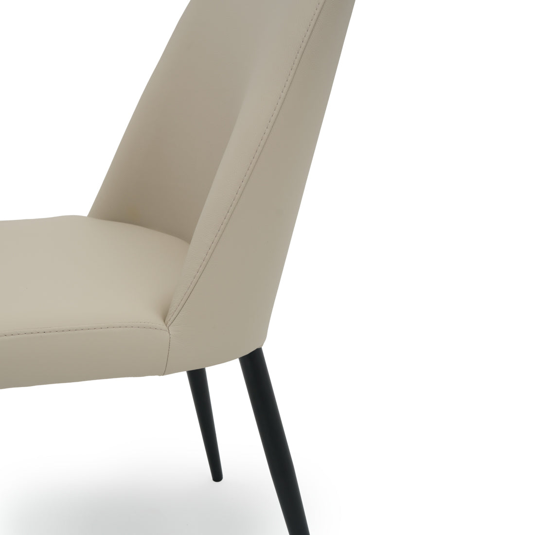 Wima Leather Chair Beige
