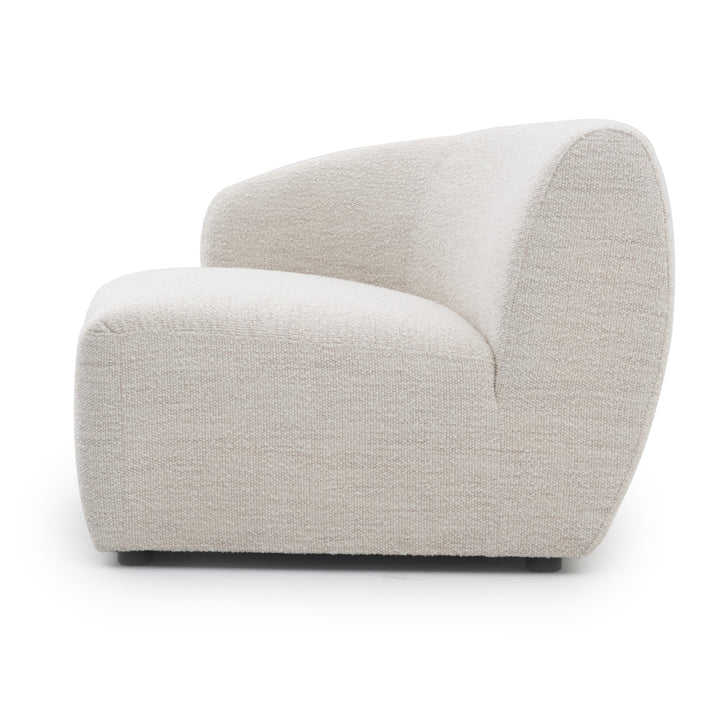 Sorena Modular Left Chair Off White