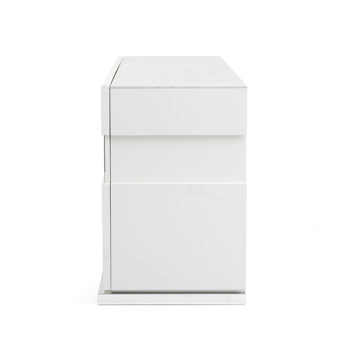 Westlyn Wood Sideboard White