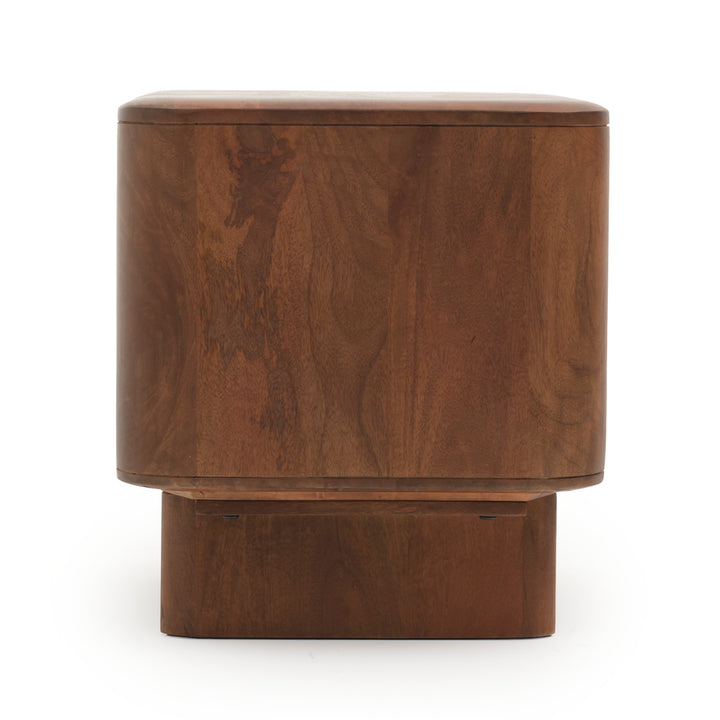 Nesta Nightstand Dark Brown