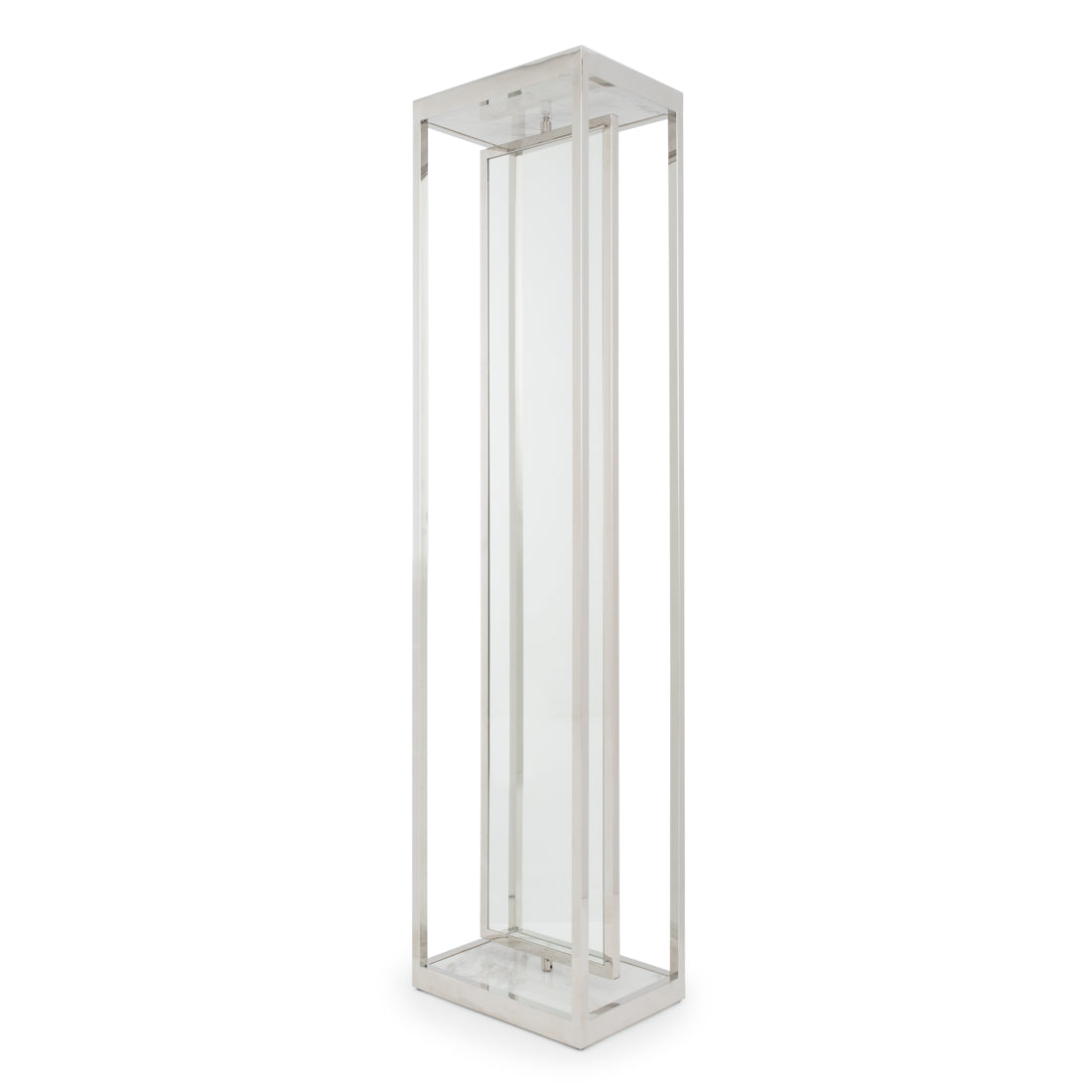 Warli Floor Mirror White