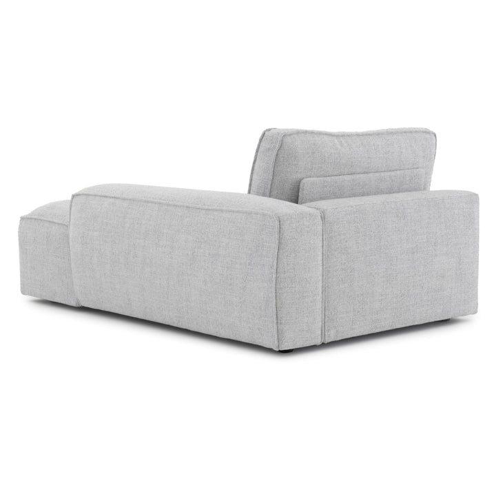 Nash Modular Right Chaise Light Grey