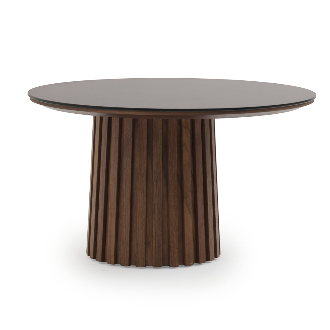 Elzie Ceramic End Table Black