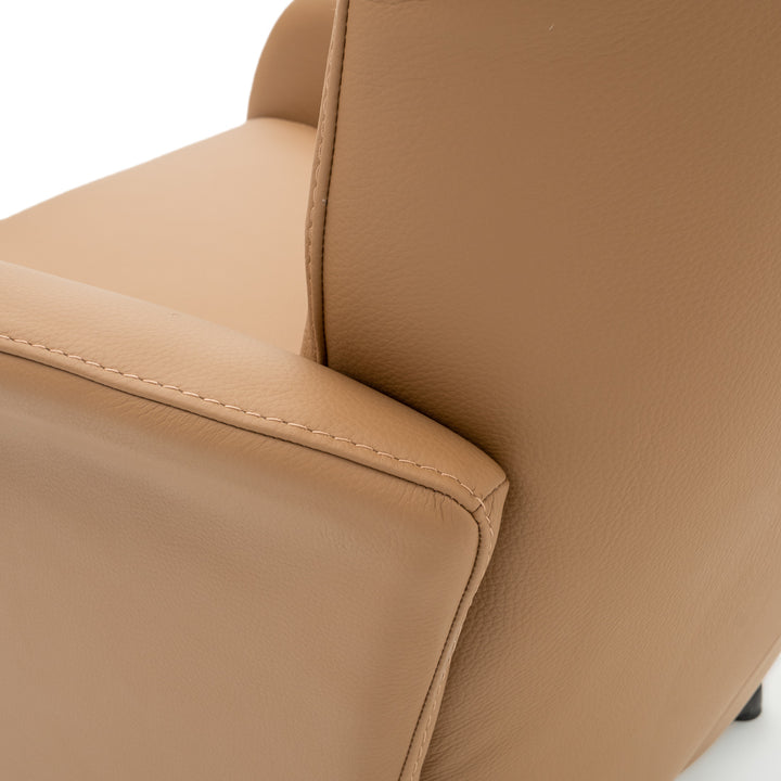 Wentle Reclining Accent Chair Cognac