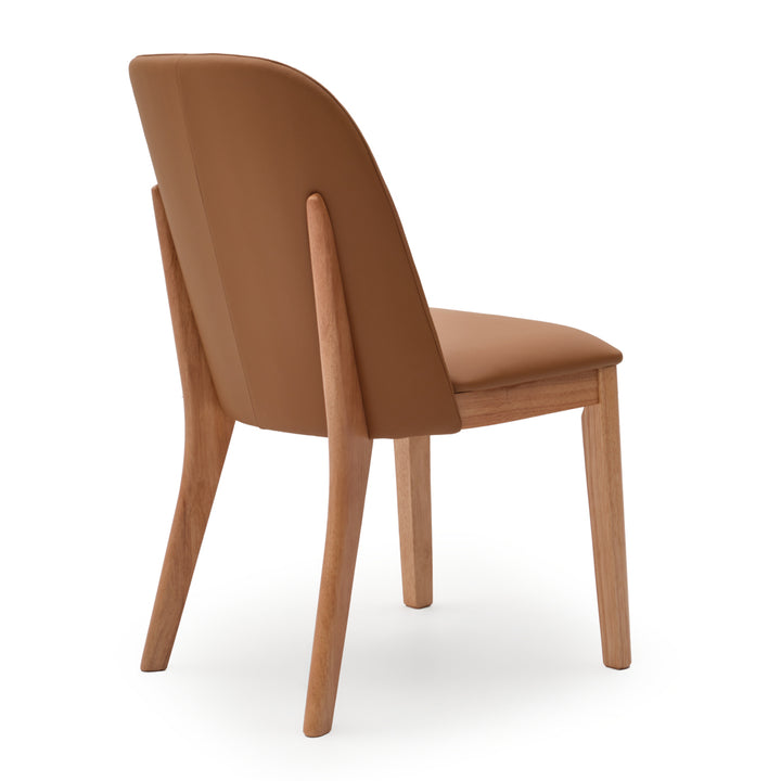 Evy Leather Chair Cognac
