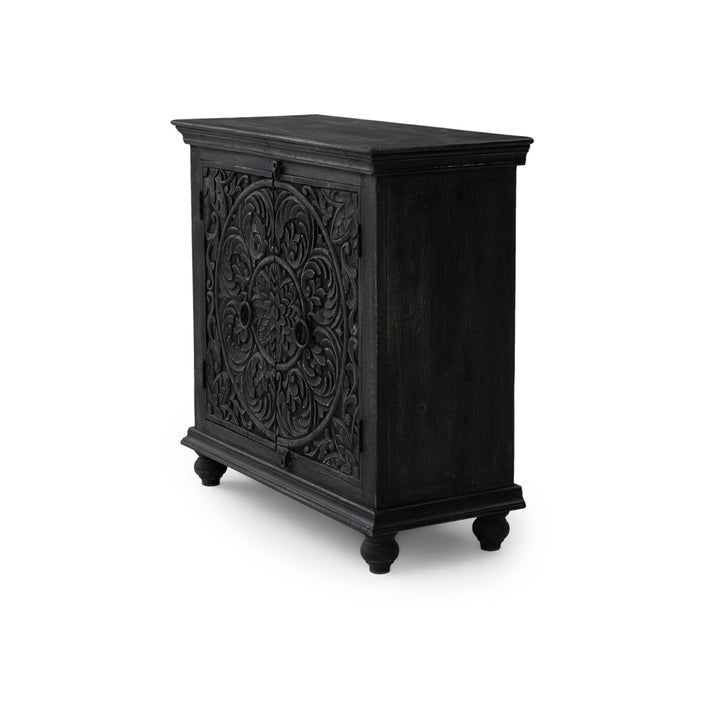 Indira Armoire Black