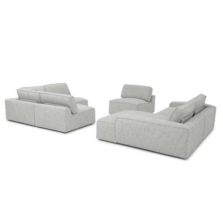Nash Fabric Modular Set Light Grey