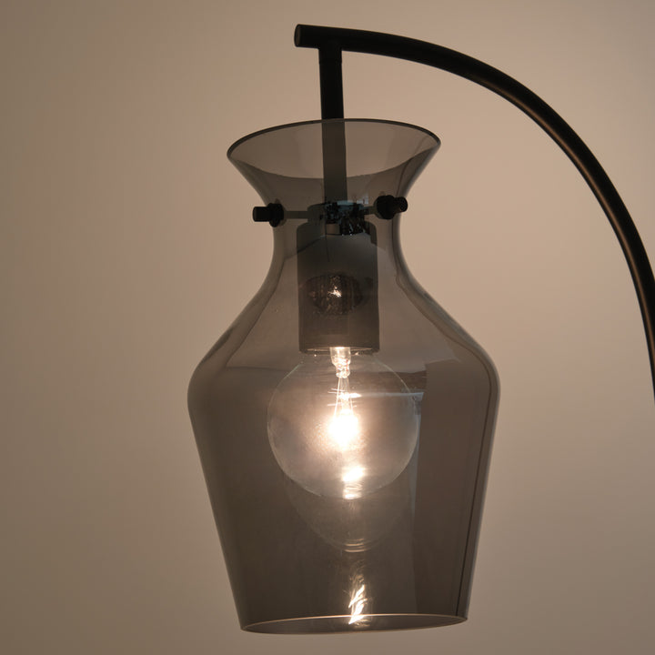 Waltera Table Lamp Dark Grey