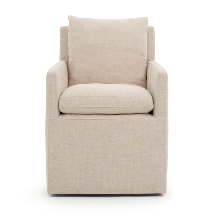 Nenli Fabric Armchair Beige