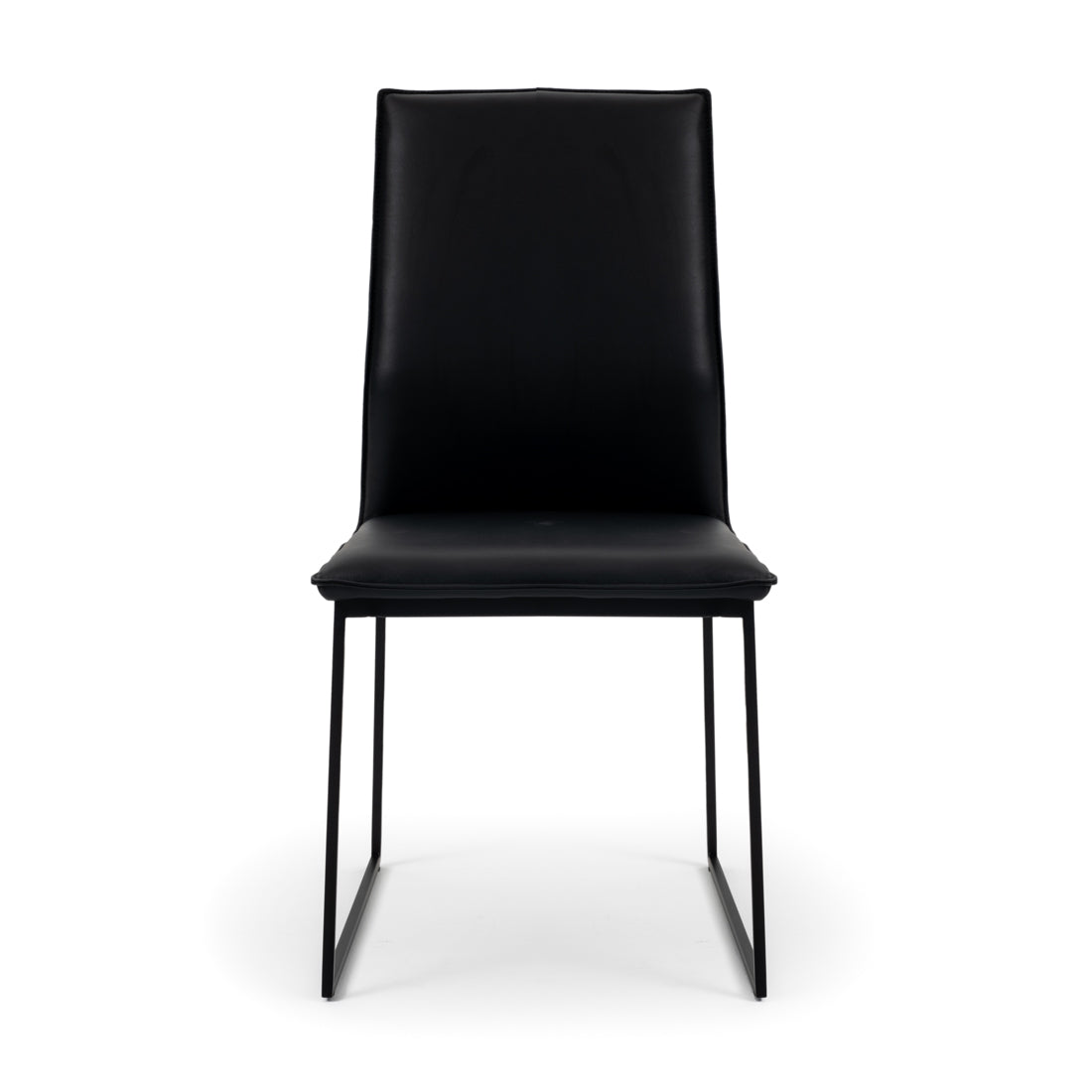 Wara Leather Chair Black
