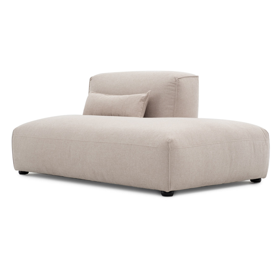 Ellemia Modular Chair W. Right Bumper Beige