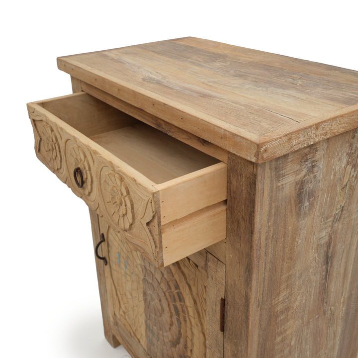 Indira Nightstand Off White
