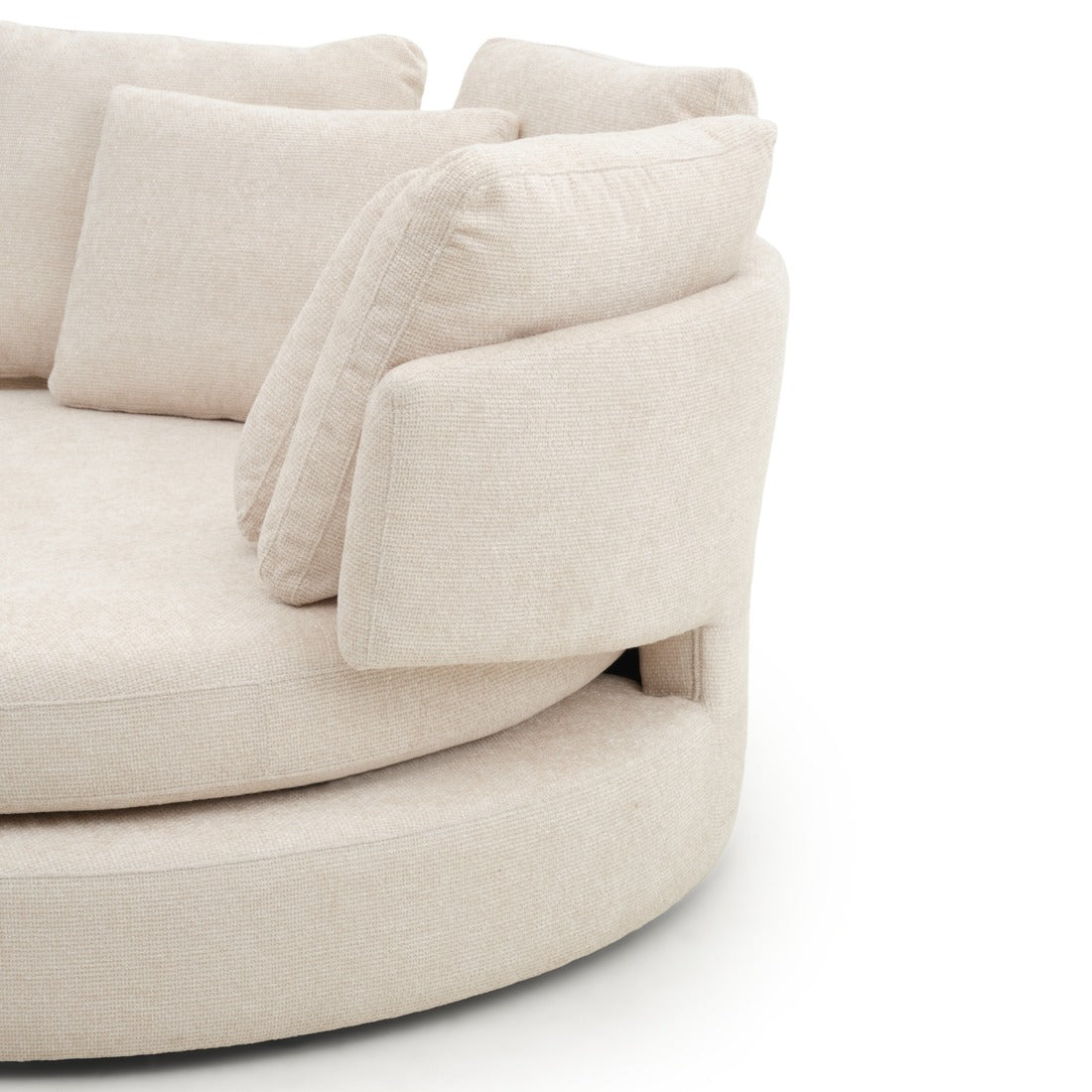 Nivanshi Sofa-Pod Beige