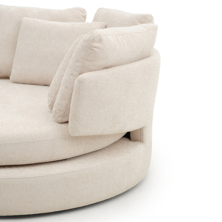 Nivanshi Sofa-Pod Beige