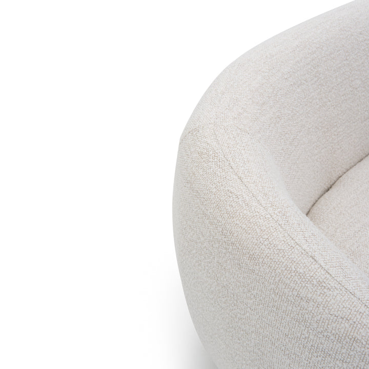 Sorena Fabric Loveseat Off White