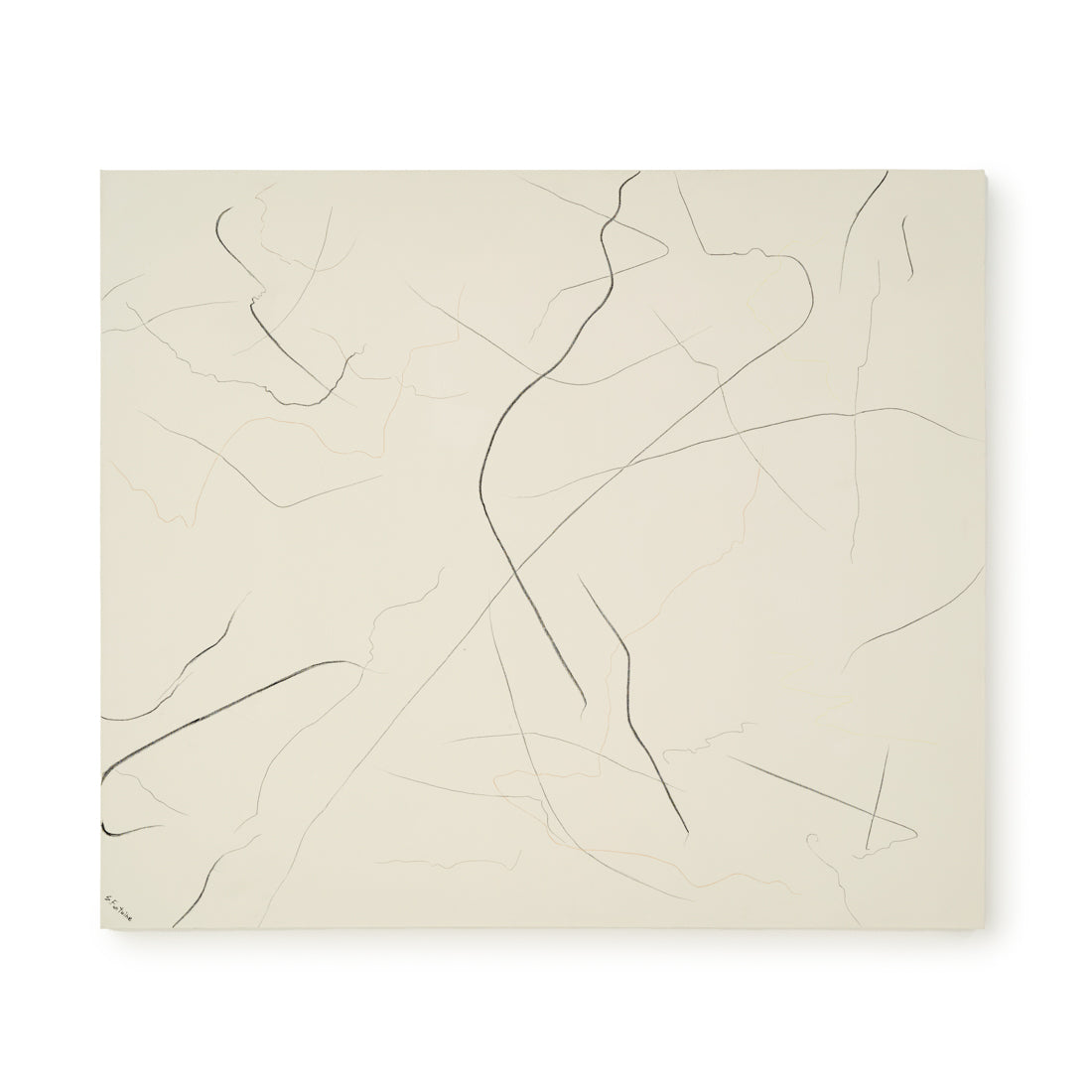Natura Painting on Canvas Beige