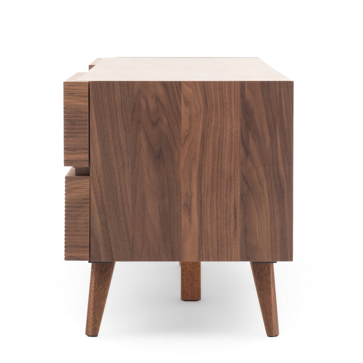 Eckhart TV and Entertainment Unit Dark Brown