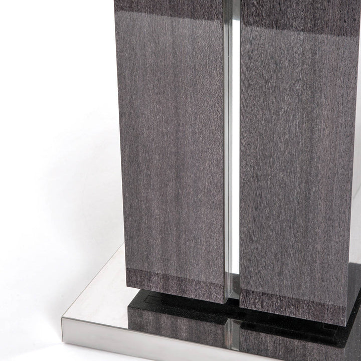 Carlyle Extendable Dining Table Dark Grey