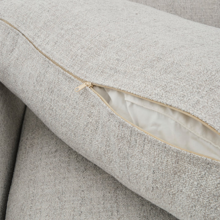 Nadal Fabric Modular Sofa Light Grey